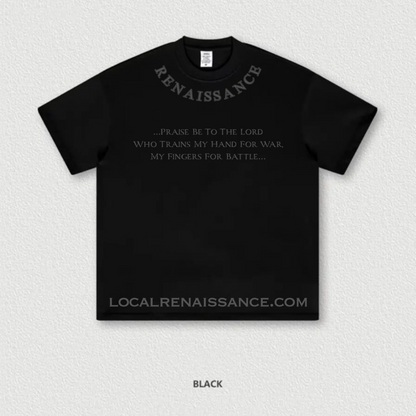 "Train For War" Oversized T
